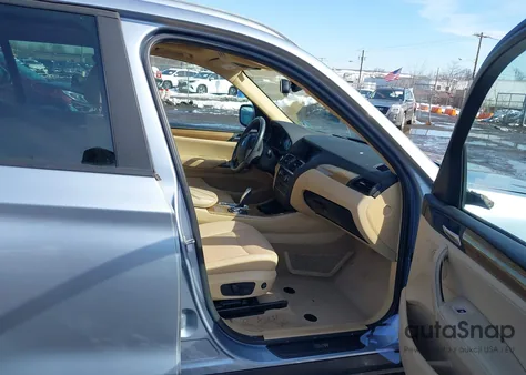 2014 BMW X3 xDrive28I из США, поврежденный, VIN 5UXWX9C54E0D29472